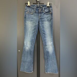 Vintage Y2K American eagle artist jeans-00